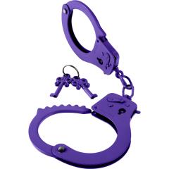 Fetish Fantasy Series Designer Metal Handcuffs, Purple Fetish Fantasy Series Designer Metal Handcuffs, Purple