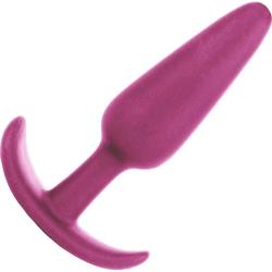 Mood Naughty 1 Series Tapered Silicone Plug, 3.5 Inch, Pink Mood Naughty 1 Series Tapered Silicone Plug, 3.5 Inch, Pink