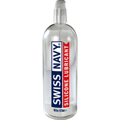Swiss Navy Silicone Based Personal Lubricant, 16 fl.oz (473 mL) Swiss Navy Silicone Based Personal Lubricant, 16 fl.oz (473 mL)