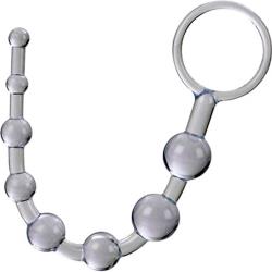 Shane`s World Anal 101 Intro Jelly Beads, 8 Inch, Clear Shane`s World Anal 101 Intro Jelly Beads, 8 Inch, Clear