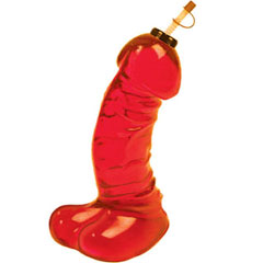 Hott Products Dicky Big Gulp Sports Bottle, 16 oz., Red Hott Products Dicky Big Gulp Sports Bottle, 16 oz., Red