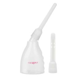 CalExotics Ultimate Douche with 2 Interchangeable Nozzles, Clear CalExotics Ultimate Douche with 2 Interchangeable Nozzles, Clear