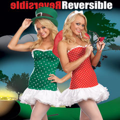 Dreamgirl Fully Reversible Struck By Luck Costume, Medium Dreamgirl Fully Reversible Struck By Luck Costume, Medium