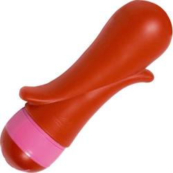 Twisted Hearts Seduction Waterproof Vibrator, 5.5 Inch, Red Twisted Hearts Seduction Waterproof Vibrator, 5.5 Inch, Red