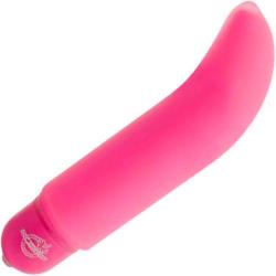 Doc Johnson Reflections Glass Glee G-Spot Vibrator, 6.25 Inch, Pink Doc Johnson Reflections Glass Glee G-Spot Vibrator, 6.25 Inch, Pink