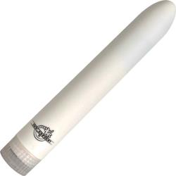 White Nights Slim Waterproof Traditional Sensual Vibrator, 7 Inch, White White Nights Slim Waterproof Traditional Sensual Vibrator, 7 Inch, White