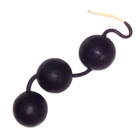 OptiSex First Time Love Balls Weighted Kegel Exerciser for Women, Black OptiSex First Time Love Balls Weighted Kegel Exerciser for Women, Black