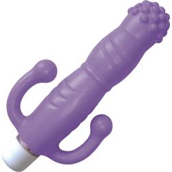Velvet Kiss iTease Waterproof Personal Vibrator, 5.5 Inch, Lavender Velvet Kiss iTease Waterproof Personal Vibrator, 5.5 Inch, Lavender