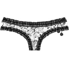Silver Screen Low Rise Tanga Medium Silver Screen Low Rise Tanga Medium
