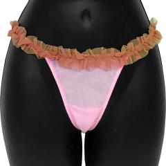 Necessary Objects Cherry Pie Pom Pom Thong, Medium, Seashell Pink Necessary Objects Cherry Pie Pom Pom Thong, Medium, Seashell Pink