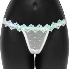 Necessary Objects Bright Idea T String Panty for Her, Medium, White Necessary Objects Bright Idea T String Panty for Her, Medium, White