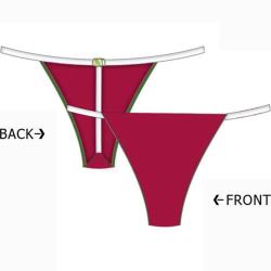 Necessary Objects Barely Nude T-Bar Panty, Small, Bright Orchid Necessary Objects Barely Nude T-Bar Panty, Small, Bright Orchid