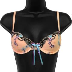Necessary Objects Sexy Sadie Uplifting Underwire Bra, 32A, Peach Puff Necessary Objects Sexy Sadie Uplifting Underwire Bra, 32A, Peach Puff