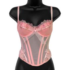 Necessary Objects Jewel of the Nile Molded Bone Corset, 36C, Pink Necessary Objects Jewel of the Nile Molded Bone Corset, 36C, Pink