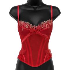 Necessary Objects Jewel of the Nile Molded Bone Corset, 34C, Red Necessary Objects Jewel of the Nile Molded Bone Corset, 34C, Red