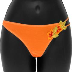 Wildflower Low Rise Thong Large Orange Wildflower Low Rise Thong Large Orange
