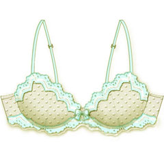 Bright Idea Molded Underwire Bra 34A White Bright Idea Molded Underwire Bra 34A White