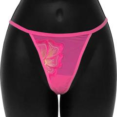 Sexy Seashell Side String Thong for Women, Small, Pink Sexy Seashell Side String Thong for Women, Small, Pink