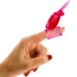 Clitoral Rabbit Multi Speed Finger Vibrator, Sensual Pink Clitoral Rabbit Multi Speed Finger Vibrator, Sensual Pink