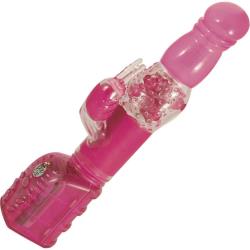 Xtreme Turbo Dual Action Rabbit Style Female Vibrator, 10 Inch, Pink Xtreme Turbo Dual Action Rabbit Style Female Vibrator, 10 Inch, Pink