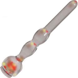 Light Wave eGlass Dildo with Flashing LED Blinker, 8 Inch Light Wave eGlass Dildo with Flashing LED Blinker, 8 Inch