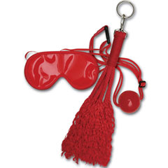 Japanese Silk Love Rope Concubine BDSM Bondage Kit, Red Japanese Silk Love Rope Concubine BDSM Bondage Kit, Red