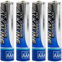 Doc Johnson 4 Pack AAA Alkaline Batteries Doc Johnson 4 Pack AAA Alkaline Batteries