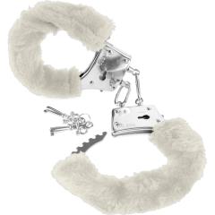 Fetish Fantasy Series Beginner`s Furry Cuffs, White Fetish Fantasy Series Beginner`s Furry Cuffs, White