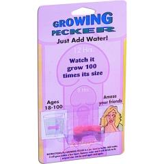 Grow-A-Pecker Growing Pecker Bachelorette Gag Gift (Quantity of 1) Grow-A-Pecker Growing Pecker Bachelorette Gag Gift (Quantity of 1)