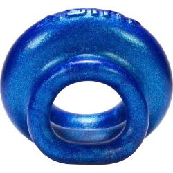 OxBalls Juicy Pumper Fatty Silicone Cockring, 3.5 Inch, Blueballs Metallic OxBalls Juicy Pumper Fatty Silicone Cockring, 3.5 Inch, Blueballs Metallic