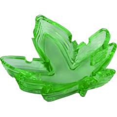 Potleaf Ashtray, 5 Inch, Green Potleaf Ashtray, 5 Inch, Green