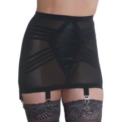 Rago Shapewear Zippered Open Bottom Girdle, 3X, Black Rago Shapewear Zippered Open Bottom Girdle, 3X, Black