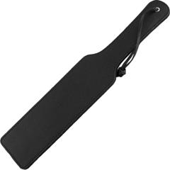 Rouge Garments Long Leather Spanking Paddle, 16.5 Inch, Black Rouge Garments Long Leather Spanking Paddle, 16.5 Inch, Black