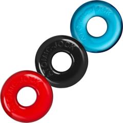 OxBalls Ringer 3-Pack Cockrings, 1.75 Inch, Multicolor OxBalls Ringer 3-Pack Cockrings, 1.75 Inch, Multicolor