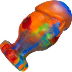 OxBalls Honcho-3 Dicky Silicone Buttplug, 6 Inch, Rainbow OxBalls Honcho-3 Dicky Silicone Buttplug, 6 Inch, Rainbow