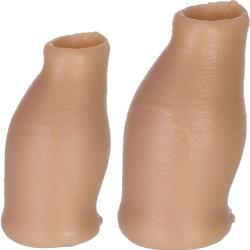 OxBalls Hood Moreskin Faux Foreskin Sleeves, Medium/Large, Vanilla OxBalls Hood Moreskin Faux Foreskin Sleeves, Medium/Large, Vanilla