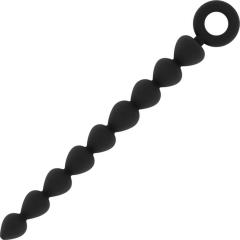 Sono No 28 Silicone Anal Chain, 9.5 Inch, Silky Black Sono No 28 Silicone Anal Chain, 9.5 Inch, Silky Black
