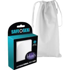 Safe Love Antibacterial Lint Free Toy Bag, Large, White Safe Love Antibacterial Lint Free Toy Bag, Large, White