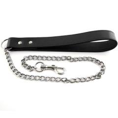 Rouge Garments Dog Lead with Chain, 11 Inch, Black Rouge Garments Dog Lead with Chain, 11 Inch, Black