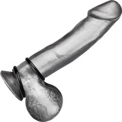 Blue Line C&B Gear Silicone Cock Ring Set, 1.5 and 2 Inch, Black Blue Line C&B Gear Silicone Cock Ring Set, 1.5 and 2 Inch, Black