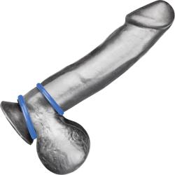 Blue Line C&B Gear Silicone Cock Ring Set, 1.5 and 2 Inch, Blue Blue Line C&B Gear Silicone Cock Ring Set, 1.5 and 2 Inch, Blue