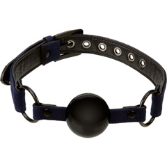 James Deen Black & Blue Hush Ball Gag, 1.7 Inch Diameter, Black/Blue James Deen Black & Blue Hush Ball Gag, 1.7 Inch Diameter, Black/Blue