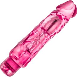 Naturally Yours Wild Ride Vibrating Dong, 9.25 Inch, Pink Naturally Yours Wild Ride Vibrating Dong, 9.25 Inch, Pink