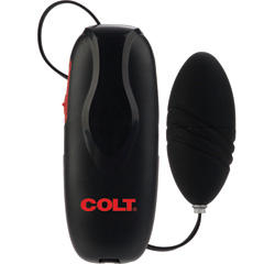 COLT Vibrating Turbo Bullet Stimulator, 3 Inch, Black COLT Vibrating Turbo Bullet Stimulator, 3 Inch, Black