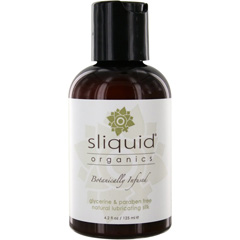 Sliquid Organics Silk Hybrid Water and Silicone Based Lubricant, 4.2 fl.oz (125 mL) Sliquid Organics Silk Hybrid Water and Silicone Based Lubricant, 4.2 fl.oz (125 mL)