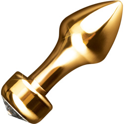 Fetish Fantasy Gold Mini Luv Butt Plug, 3 Inch, Gold Fetish Fantasy Gold Mini Luv Butt Plug, 3 Inch, Gold