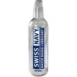Swiss Navy Water Based Personal Lubricant, 8 fl.oz (236 mL) Swiss Navy Water Based Personal Lubricant, 8 fl.oz (236 mL)