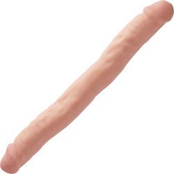 Basix Rubber Works Double Dong, 12 Inch, Flesh Basix Rubber Works Double Dong, 12 Inch, Flesh