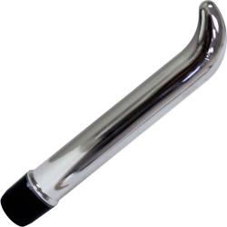OptiSex Robert G-Spot Stimulation Vibrator, 7.25 Inch, Silver, Bulk OptiSex Robert G-Spot Stimulation Vibrator, 7.25 Inch, Silver, Bulk