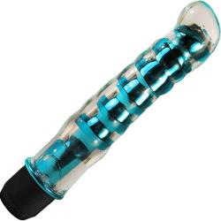 Synergy Erotic Luscious Thrill Her Female Vibrator, 6 Inch, Blue Synergy Erotic Luscious Thrill Her Female Vibrator, 6 Inch, Blue